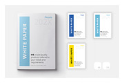 White Paper Brochures, a Brochure Template by azadcsstune (Thumbnail 1 of 15)