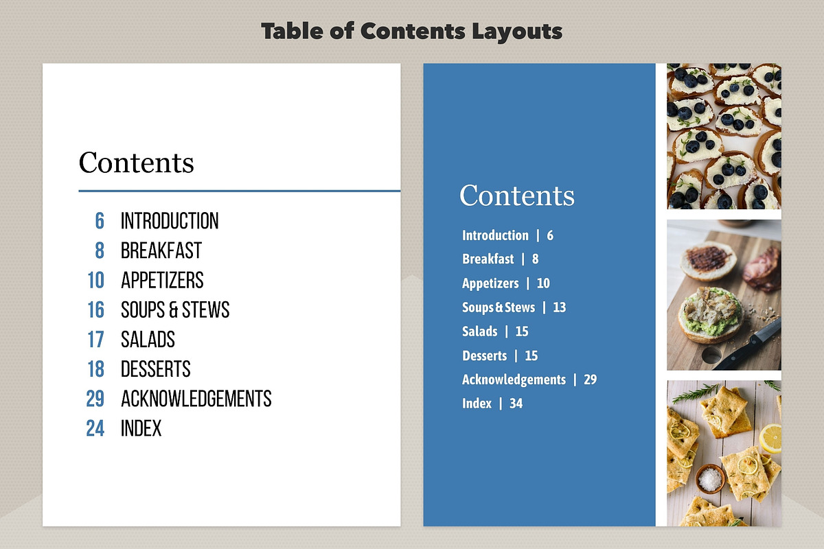 Canva Digital Cookbook Template, a Brochure Template by Dandymark (Photo 9 of 12)