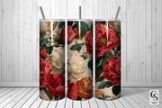 Large Botanical Flowers Pattern, a Pattern Graphic by Creative Store (Thumbnail 5 of 5)