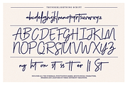 Thunderlightning Script, a Script Font by The Branded Quotes (Thumbnail 6 of 9)