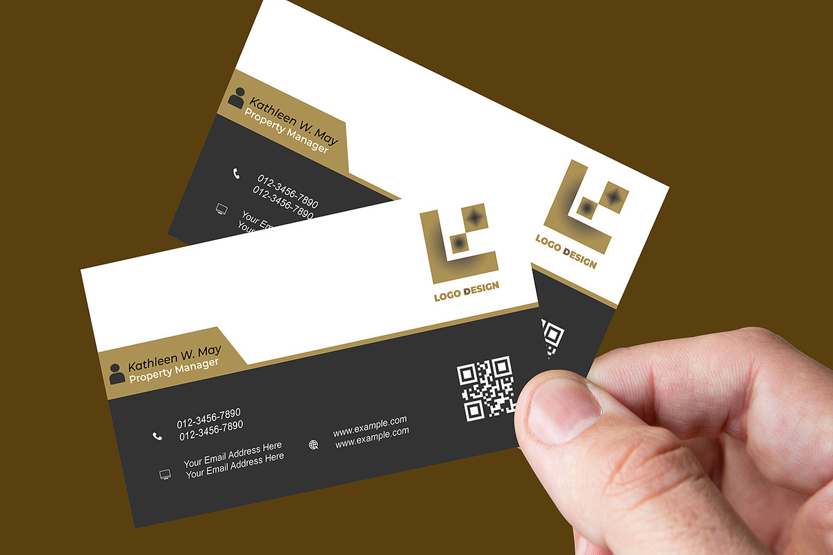 Modern Real Business Card PSD