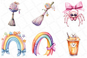 Pastel Halloween Clipart Bundle, an Illustration by DreamPrint404 (Thumbnail 5 of 5)