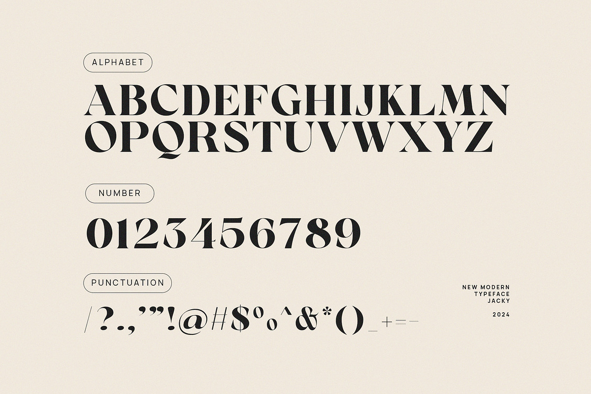 Jacky Modern Serif Font, a Serif Font by Perfectype (Photo 5 of 6)