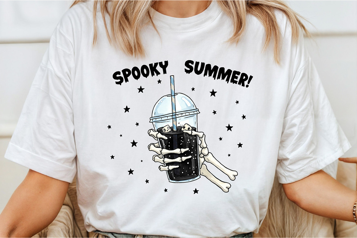 Spooky Summer PNG, an Illustration by DreamCafeArt (Photo 3 of 5)