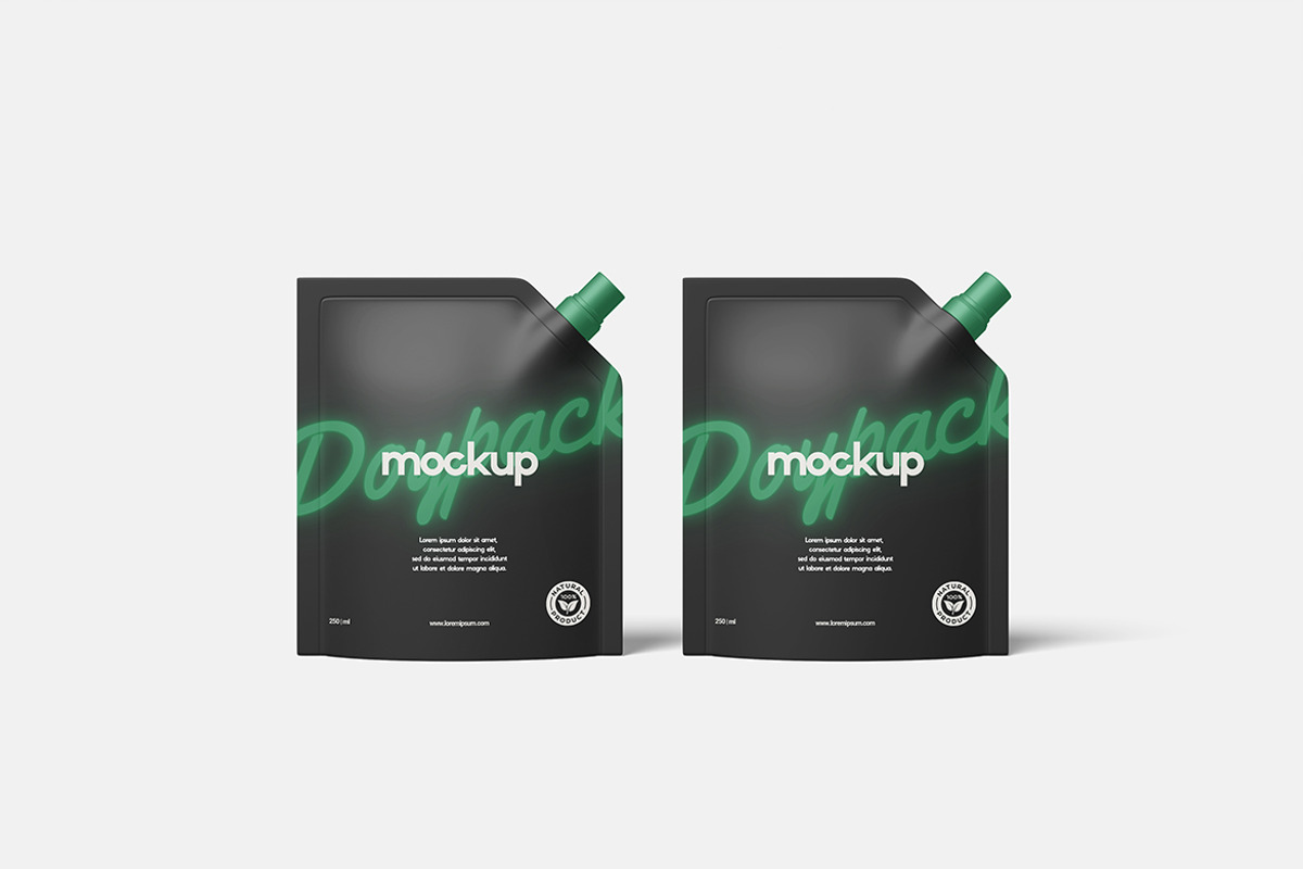 Doypack Mockup, a Product Mockup by bimockup (Photo 2 of 6)