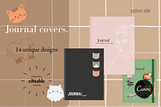 Journal Covers |editable| Aesthetic, a Design Template by Epiphanic Addie (Thumbnail 1 of 4)