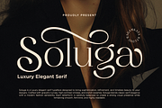 Soluga - Luxury Elegant Serif, a Serif Font by RagamKata (Thumbnail 1 of 10)