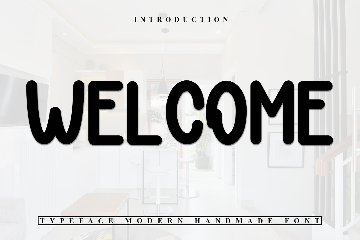Welcome, a Sans Serif Font by InermediaSTUDIO (Photo 1 of 7)