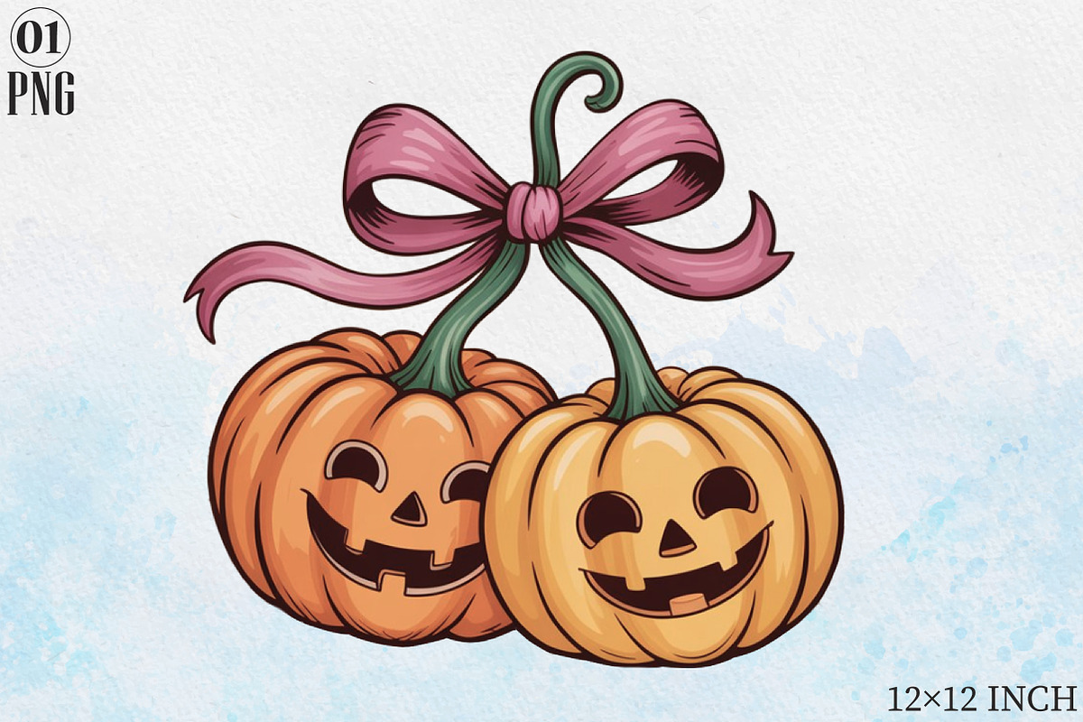 Pumpkin Cherries Halloween Png, a Graphic by Libby Wishes (Photo 1 of 6)