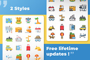 Traveling icon pack, a Duotone Icon by Creastale (Thumbnail 5 of 8)