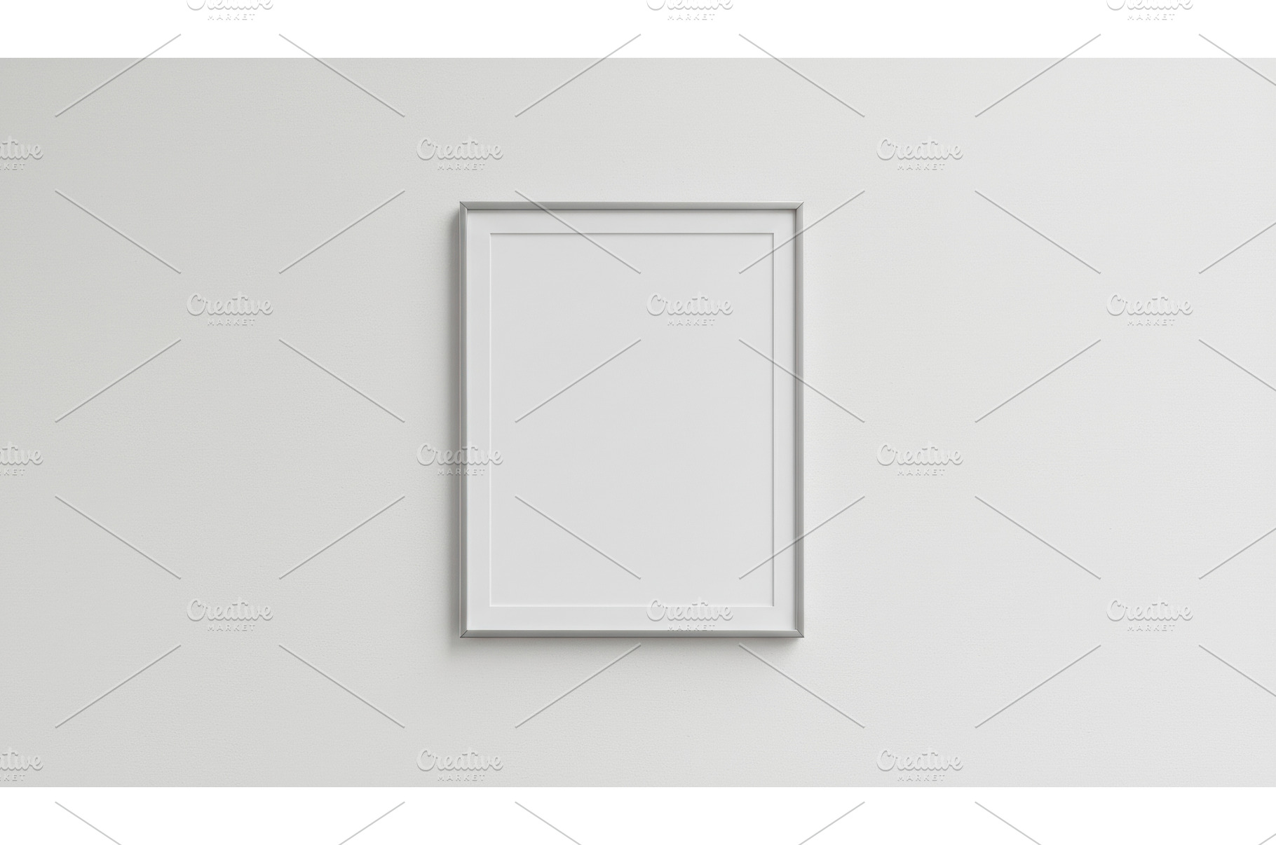 Simple silver vertical picture frame, an Arts & Entertainment Photo by Igor Tichonow