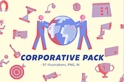 Business & Office Graphic Toolkit, a Finance Illustration by Schumacher Shop (Thumbnail 1 of 10)