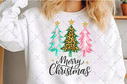 Merry Christmas Leopard Trees PNG, an Illustration by Craft Nest (Thumbnail 4 of 6)