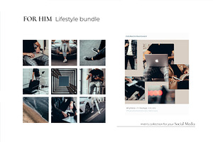 FOR HIM. Lifestyle Bundle. 80