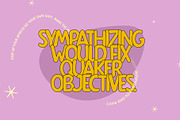 Cartooner Display Font Family, a Sans Serif Font by FansyType (Thumbnail 1 of 9)