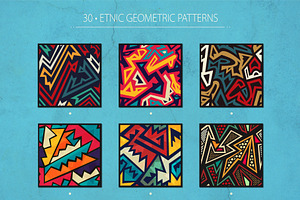 Etnic Geometric Patterns