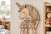 Girls Hair Bow Holder SVG Bundle, an Animal Illustration by svgocean (Thumbnail 5 of 9)