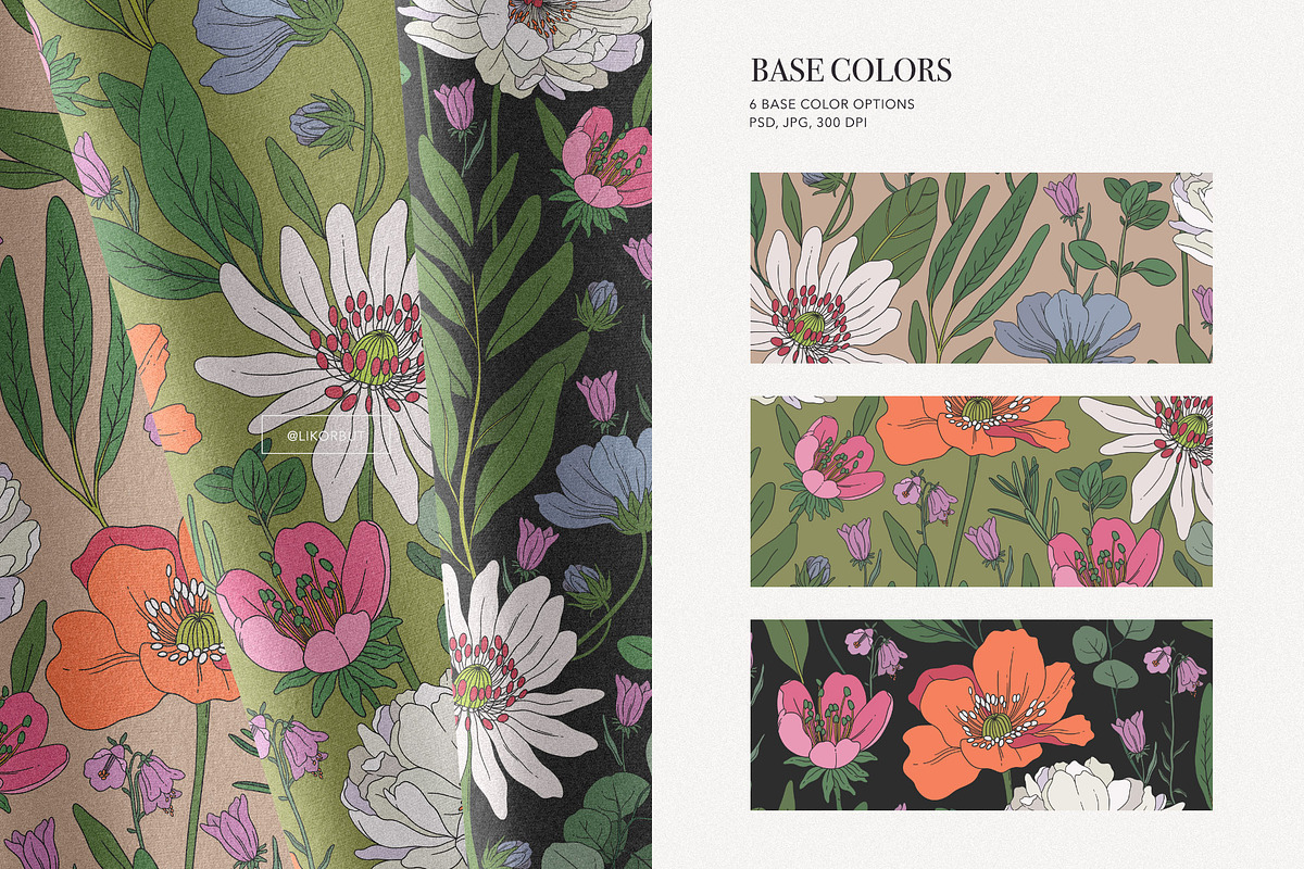 Brittle Botanical Pattern & Graphics, a Pattern Graphic by likorbut (Photo 6 of 11)