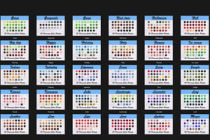 Procreate Color Palette Collection
