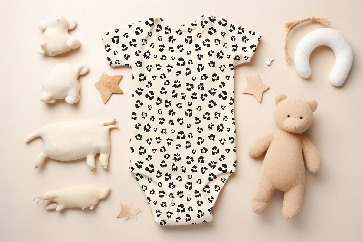Hand Drawn Leopard Spots, a Wallpaper Graphic by MalyskaStudio (Photo 10 of 13)