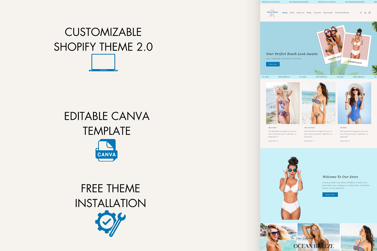 Olivia - Blue Shopify Theme, a Shopify Template by Xynotheme (Photo 7 of 7)