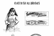 Paperazzi 2 Brushes for PS/PRO, a Brush Add-On by Polka Dot Pixels (Thumbnail 2 of 3)