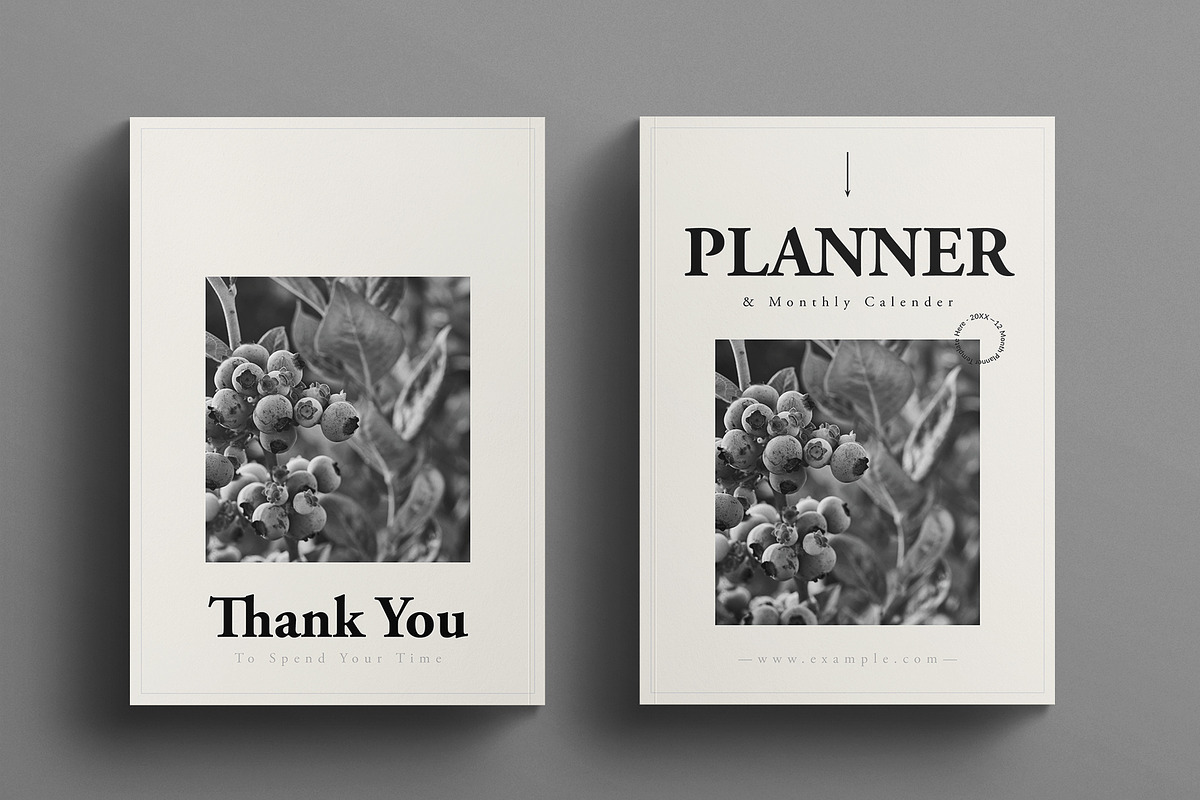 Planner Template, a Brochure Template by E-Type (Photo 7 of 7)