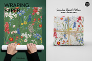 Summer flowers repeat pattern design, a Pattern Graphic by VOVU Studio (Thumbnail 10 of 10)
