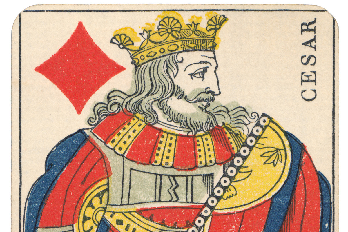 Antique French Whist Playing Cards, an Object Graphic by Betty Nane (Photo 2 of 4)
