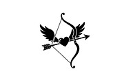 Cupid Angel Valentine Vector Bundle, an Illustration by jahid234 (Thumbnail 41 of 47)