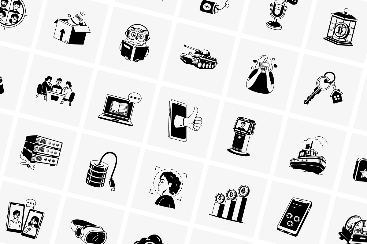 The Animated Doodle Vault, a Solid Icon by Vectors Market (Photo 7 of 12)