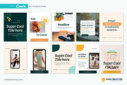 50 Bold Canva Instagram Templates, a Templates & Theme by LyonCreatives (Thumbnail 2 of 7)