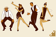 It's Charleston party time!, a Person Illustration by La Inspiratriz (Thumbnail 3 of 3)