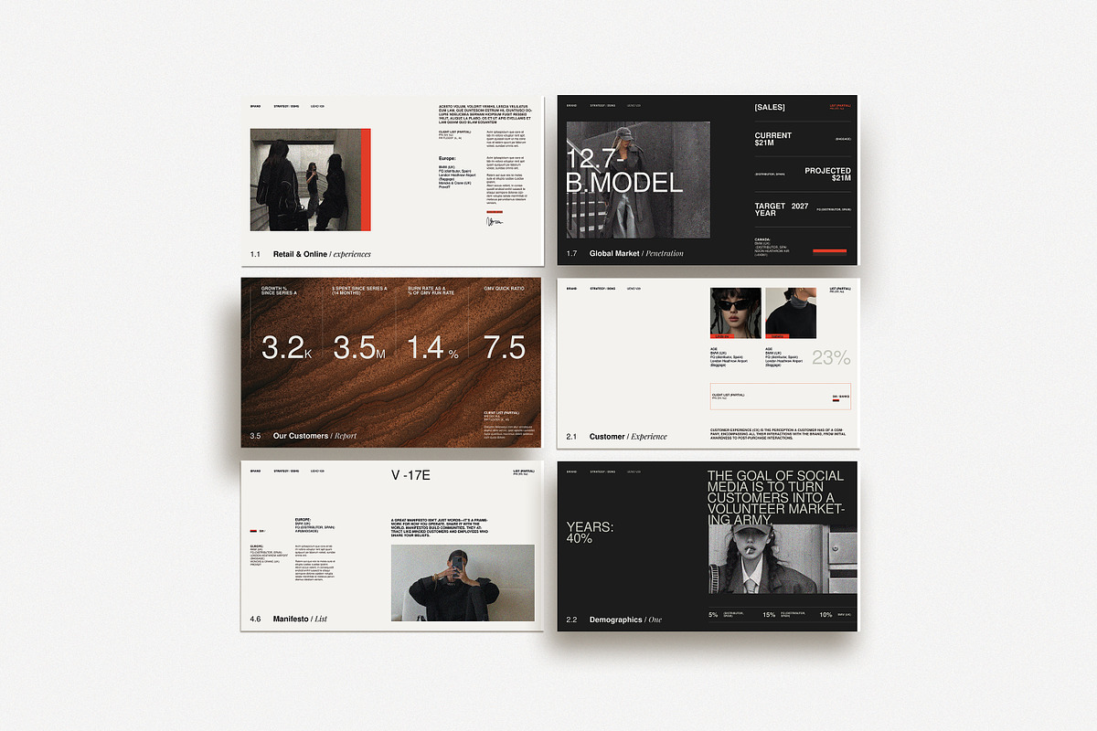 Brand Strategy Template, a Presentation Template by Studio Elevate (Photo 6 of 11)