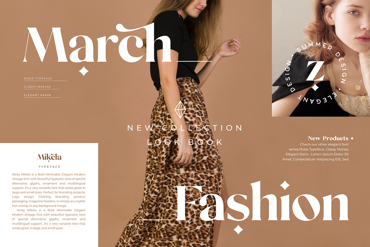 Mikela - Gorgeous Typefaces, a Serif Font by Kaligra.co (Photo 7 of 49)