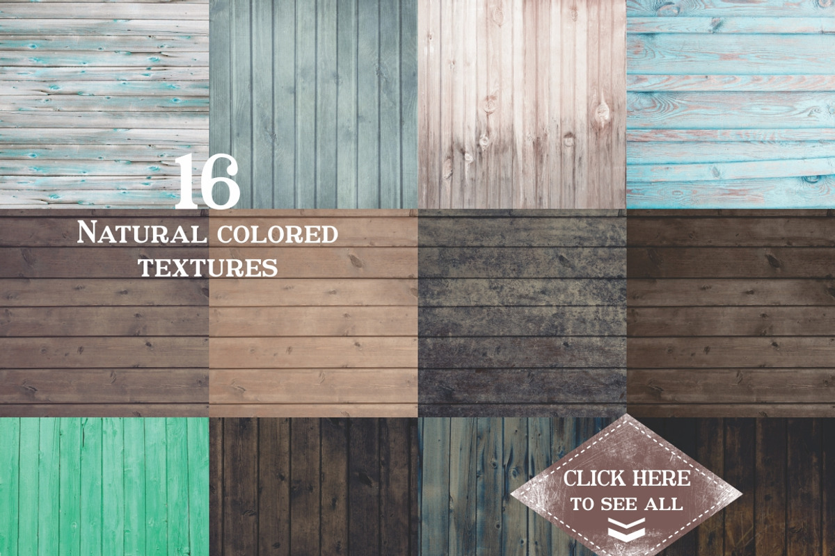 70 Vintage Wood Textures, a Texture Graphic by kisikoida (Photo 2 of 5)