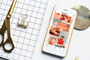 90s Instagram Puzzle Template, a Social Media Template by Marie T (Thumbnail 2 of 8)