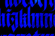 Vector! Gothic alphabet - 01, an Object Graphic by GeekClick (Thumbnail 4 of 6)