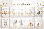 Spiritual Instagram Posts | Reiki, a Social Media Template by Under My Cozy Roof (Thumbnail 5 of 9)