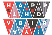 Transformers Birthday Party Package, a Templates & Theme by Lytvynenko Anna (Thumbnail 2 of 13)