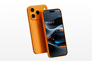 iPhone 17 Pro Mockup, an iPhone Mockup by SLAB! Design (Thumbnail 3 of 8)