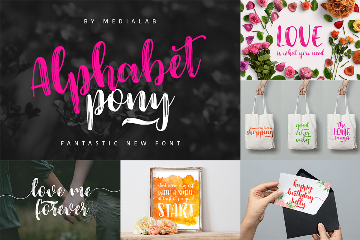 6 in 1 Crafty fonts bundle, a Handwritten Font by supfonts (Photo 7 of 7)