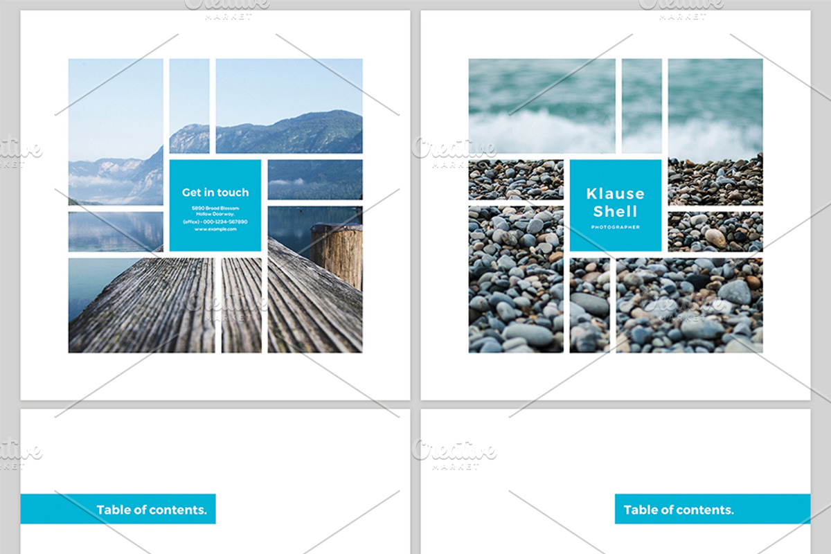 Photography Portfolio Template, a Brochure Template by ShapShapy (Photo 21 of 21)