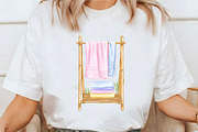 Watercolor 70'S Vibes Clipart, a Seasonal Illustration by designcity5 (Thumbnail 4 of 5)