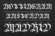 Zhatend Sildyer - Blackletter Font, a Blackletter Font by Randi Irvan | Rvandtype (Thumbnail 8 of 11)