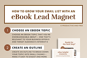 Canva E-book Template | 80+ Pages, a Magazine Template by ProductiveandFree (Thumbnail 22 of 23)