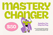Wacky Sans Serif Display Font, a Sans Serif Font by timelesstype.co (Thumbnail 8 of 10)