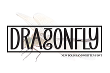 Dragonfly | Script Font