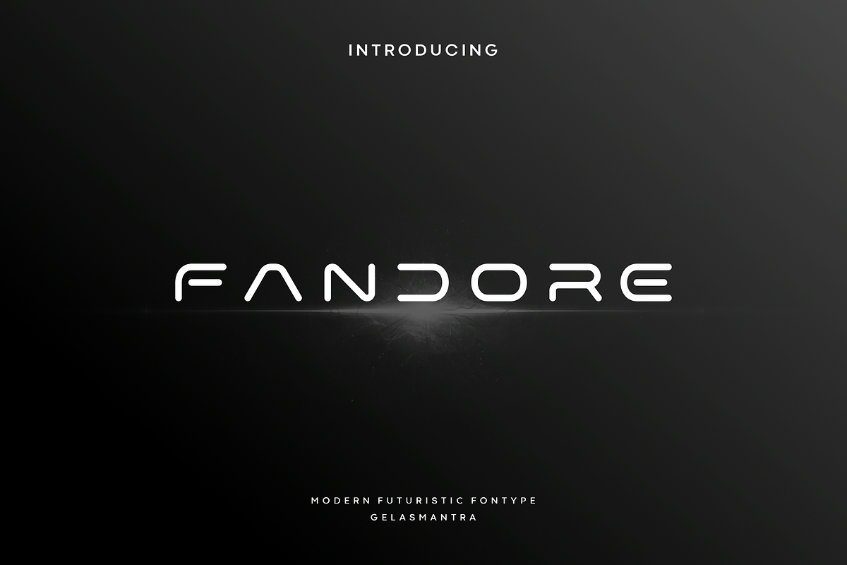 Fandore, a Font by garismantra (Photo 1 of 4)