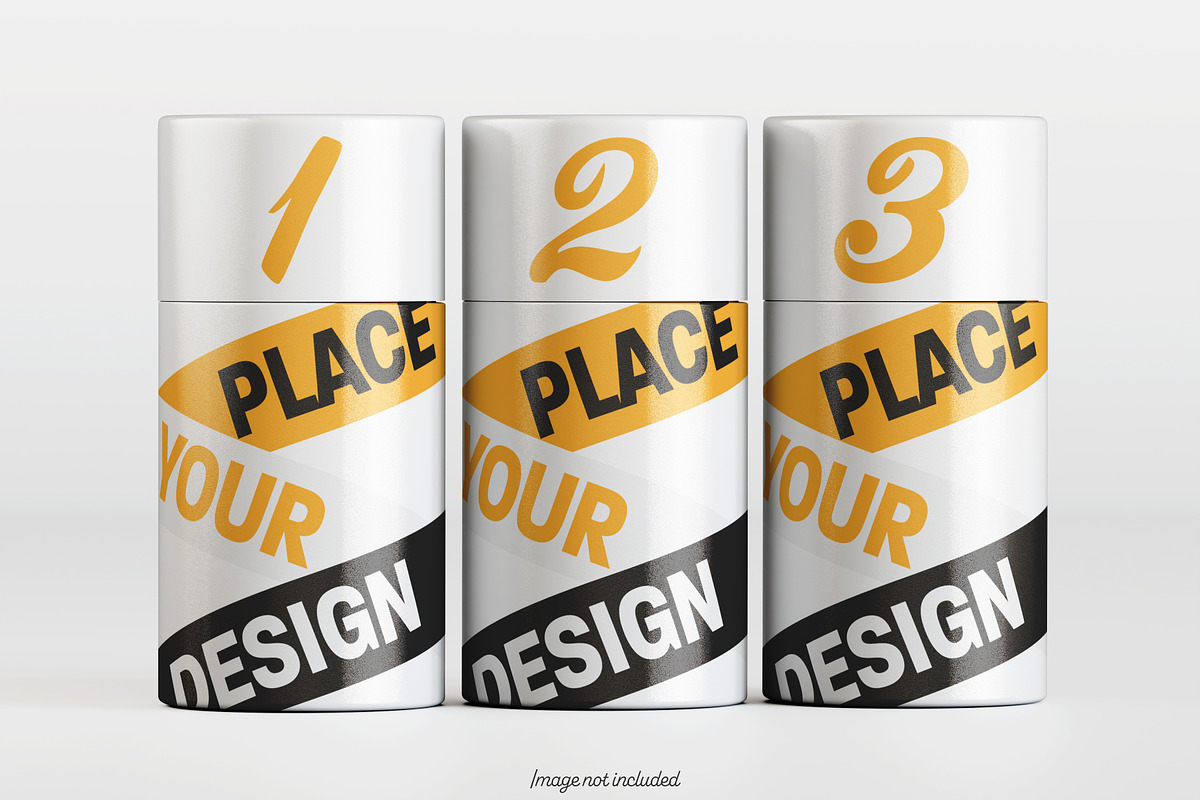 Paper tube pack mockup bundles V2, a Packaging Mockup by Ambo Ampeng (Photo 9 of 26)